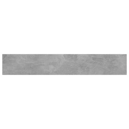 805210 vidaXL Bookshelf Boards 4 pcs Concrete Grey 60x10x1,5 cm Engineered Wood