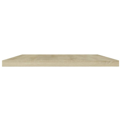 805224 vidaXL Bookshelf Boards 4 pcs Sonoma Oak 60x20x1,5 cm Engineered Wood