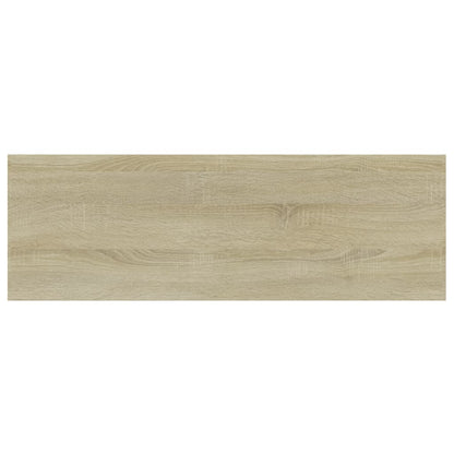 805224 vidaXL Bookshelf Boards 4 pcs Sonoma Oak 60x20x1,5 cm Engineered Wood