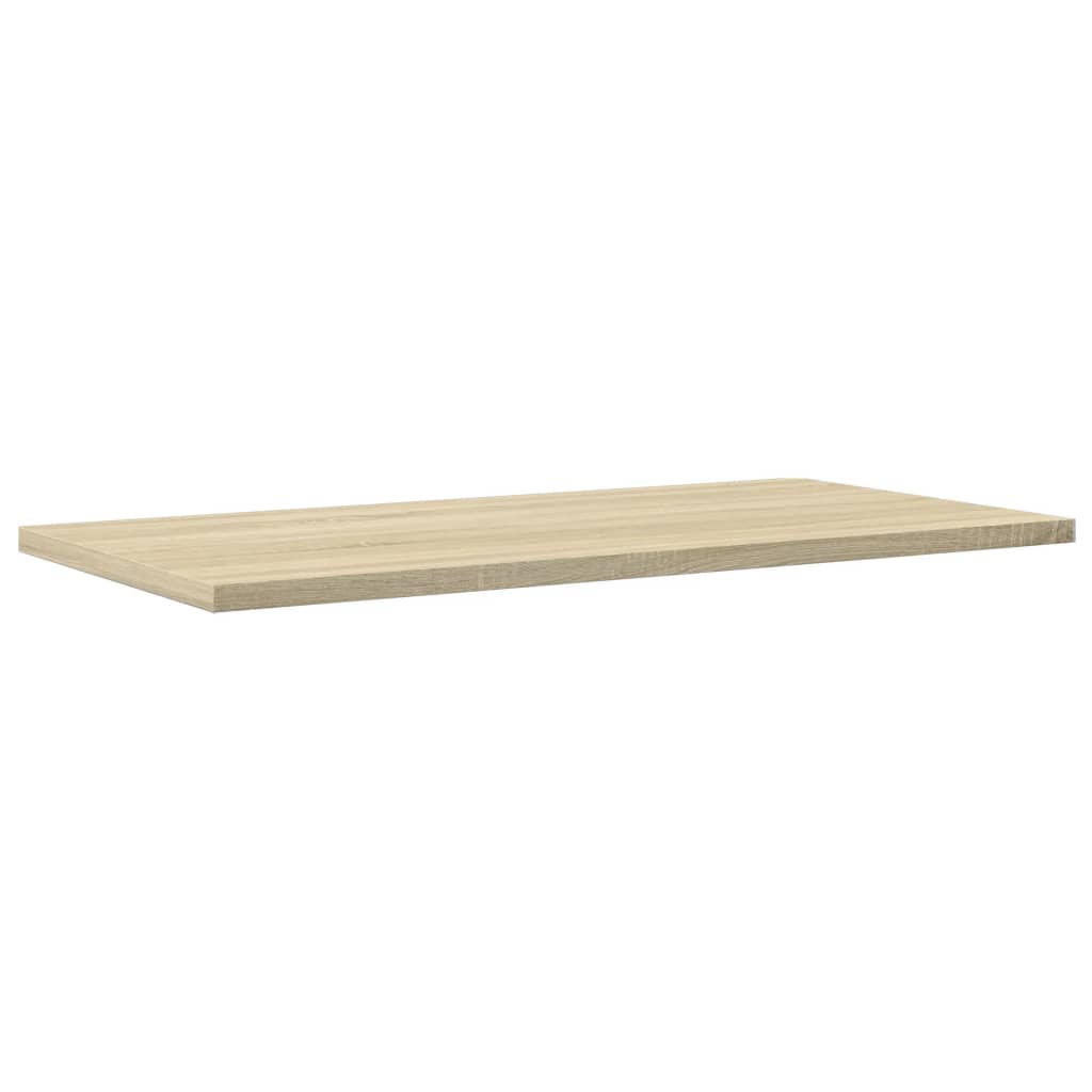 805240 vidaXL Bookshelf Boards 4 pcs Sonoma Oak 60x30x1,5 cm Engineered Wood