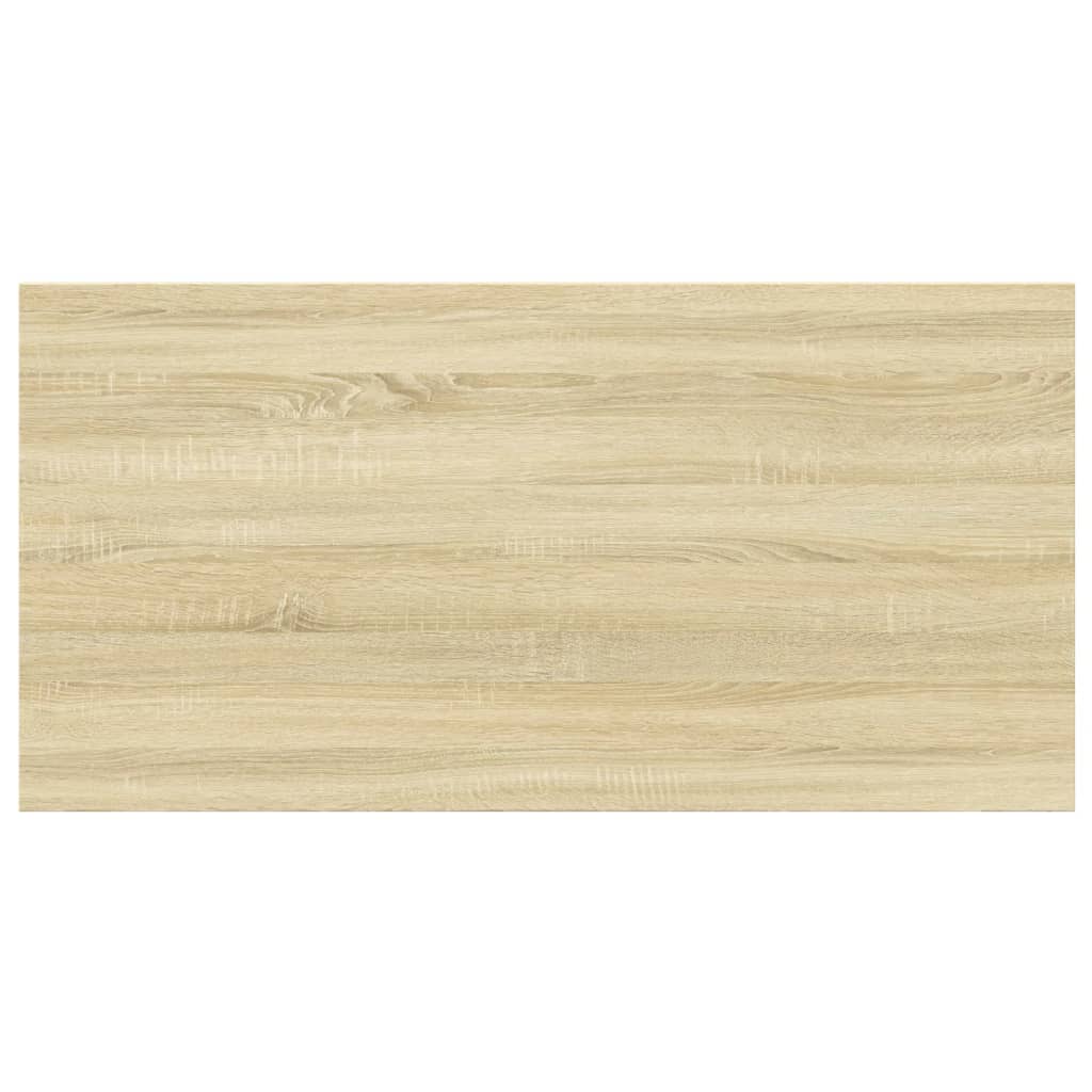 805240 vidaXL Bookshelf Boards 4 pcs Sonoma Oak 60x30x1,5 cm Engineered Wood