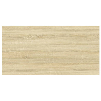 805240 vidaXL Bookshelf Boards 4 pcs Sonoma Oak 60x30x1,5 cm Engineered Wood