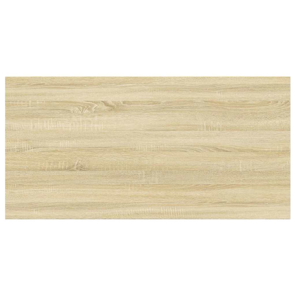 805240 vidaXL Bookshelf Boards 4 pcs Sonoma Oak 60x30x1,5 cm Engineered Wood