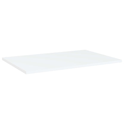 vidaXL Bookshelf Boards 8 pcs White 60x40x1.5 cm Engineered Wood