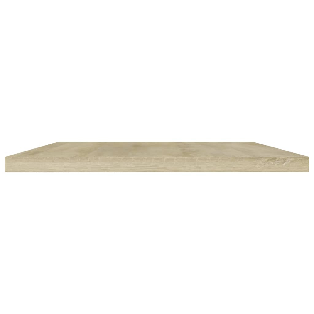 805256 vidaXL Bookshelf Boards 4 pcs Sonoma Oak 60x40x1,5 cm Engineered Wood