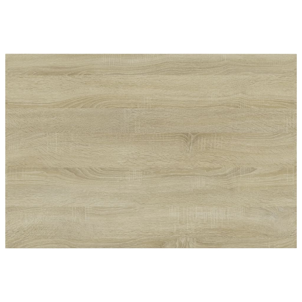 805256 vidaXL Bookshelf Boards 4 pcs Sonoma Oak 60x40x1,5 cm Engineered Wood