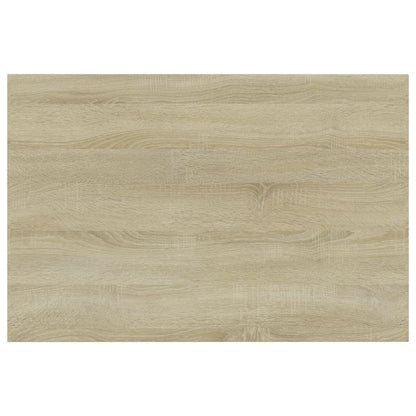 805256 vidaXL Bookshelf Boards 4 pcs Sonoma Oak 60x40x1,5 cm Engineered Wood