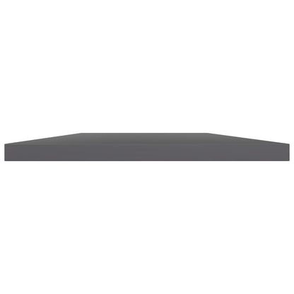 vidaXL Bookshelf Boards 8 pcs High Gloss Grey 60x40x1.5 cm Engineered Wood