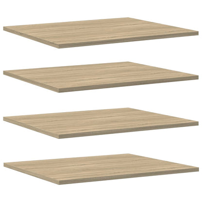 805273 vidaXL Bookshelf Boards 8 pcs Sonoma Oak 60x50x1,5 cm Engineered Wood