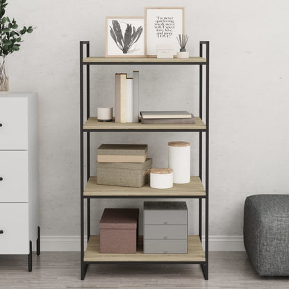 805273 vidaXL Bookshelf Boards 8 pcs Sonoma Oak 60x50x1,5 cm Engineered Wood