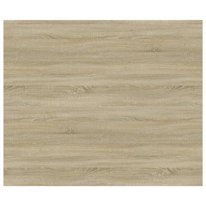 805273 vidaXL Bookshelf Boards 8 pcs Sonoma Oak 60x50x1,5 cm Engineered Wood