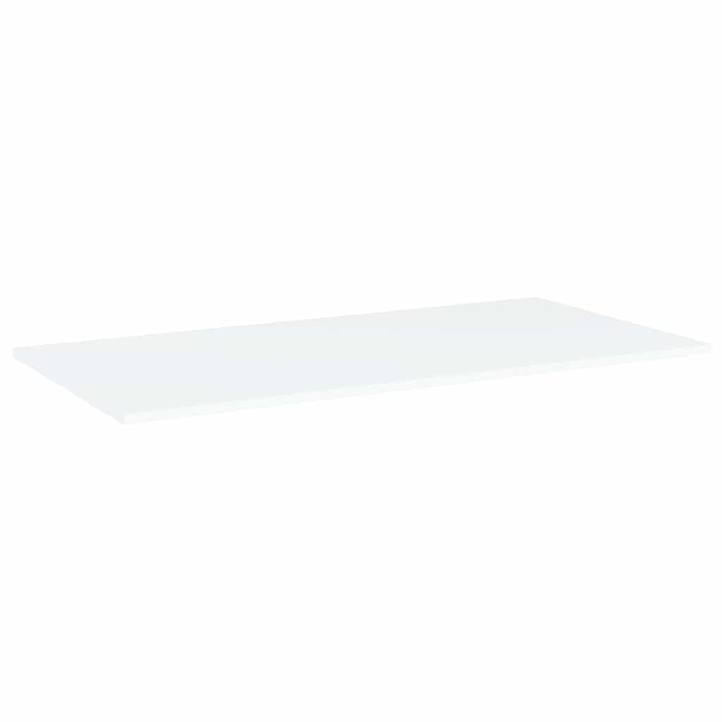 805298 vidaXL Bookshelf Boards 4 pcs White 80x20x1,5 cm Engineered Wood