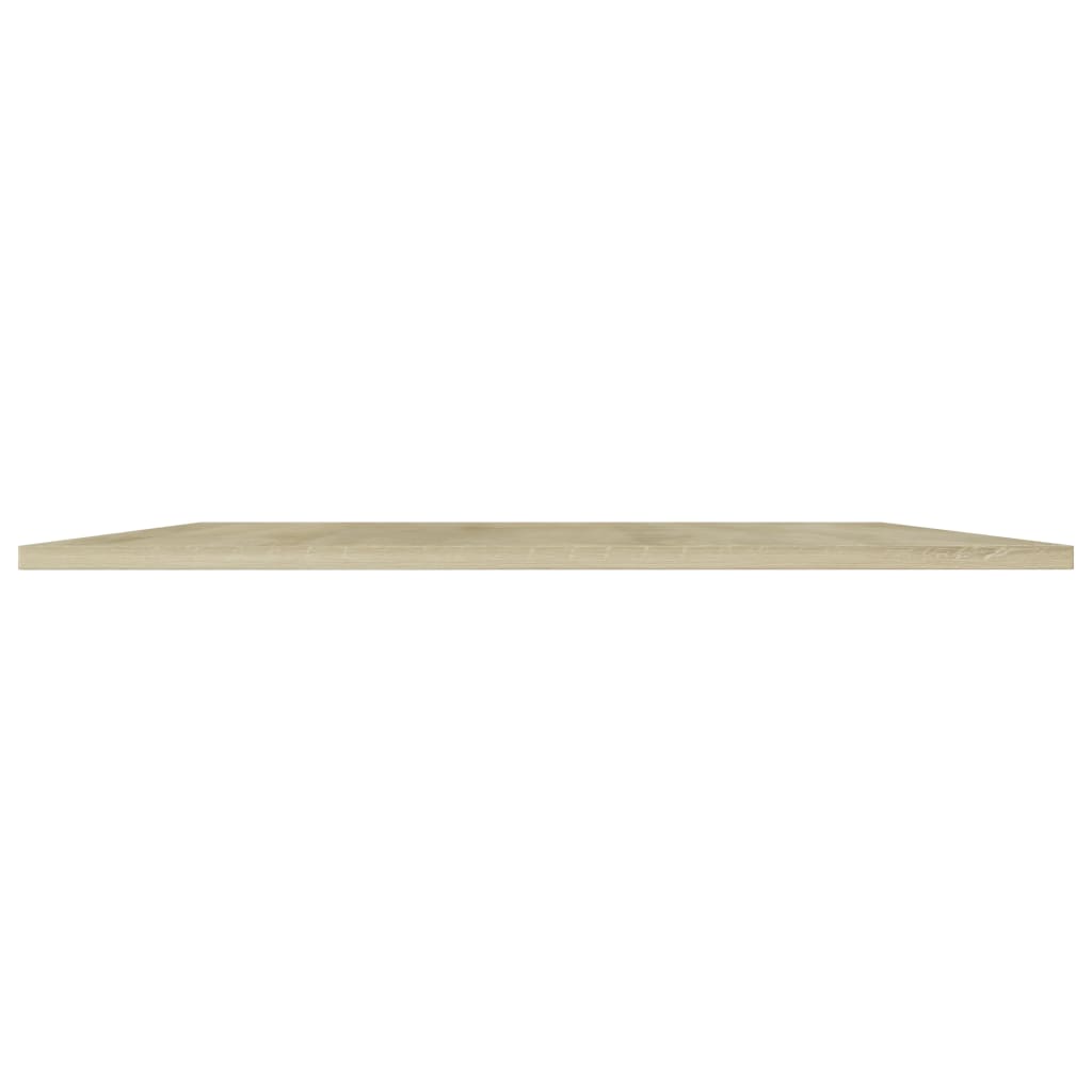 805304 vidaXL Bookshelf Boards 4 pcs Sonoma Oak 80x20x1,5 cm Engineered Wood