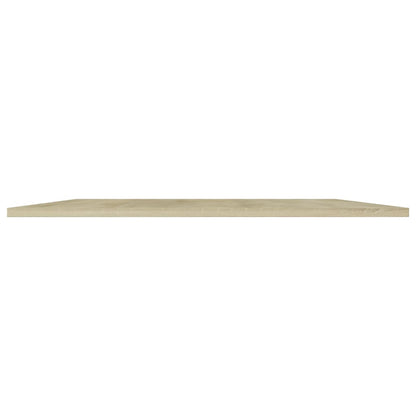 805304 vidaXL Bookshelf Boards 4 pcs Sonoma Oak 80x20x1,5 cm Engineered Wood