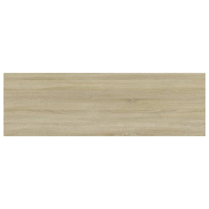 805304 vidaXL Bookshelf Boards 4 pcs Sonoma Oak 80x20x1,5 cm Engineered Wood