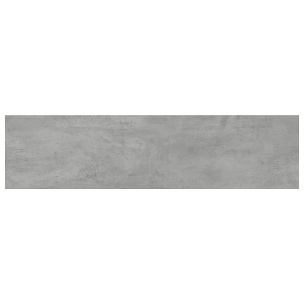 805306 vidaXL Bookshelf Boards 4 pcs Concrete Grey 80x20x1,5 cm Engineered Wood