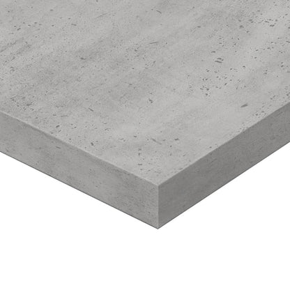 805306 vidaXL Bookshelf Boards 4 pcs Concrete Grey 80x20x1,5 cm Engineered Wood
