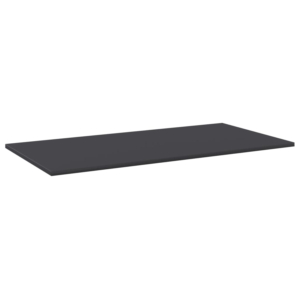 vidaXL Bookshelf Boards 8 pcs Grey 80x30x1.5 cm Engineered Wood