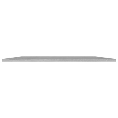 805323 vidaXL Bookshelf Boards 8 pcs Concrete Grey 80x30x1,5 cm Engineered Wood