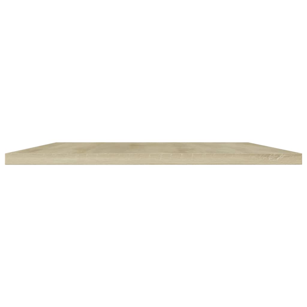 805336 vidaXL Bookshelf Boards 4 pcs Sonoma Oak 80x40x1,5 cm Engineered Wood