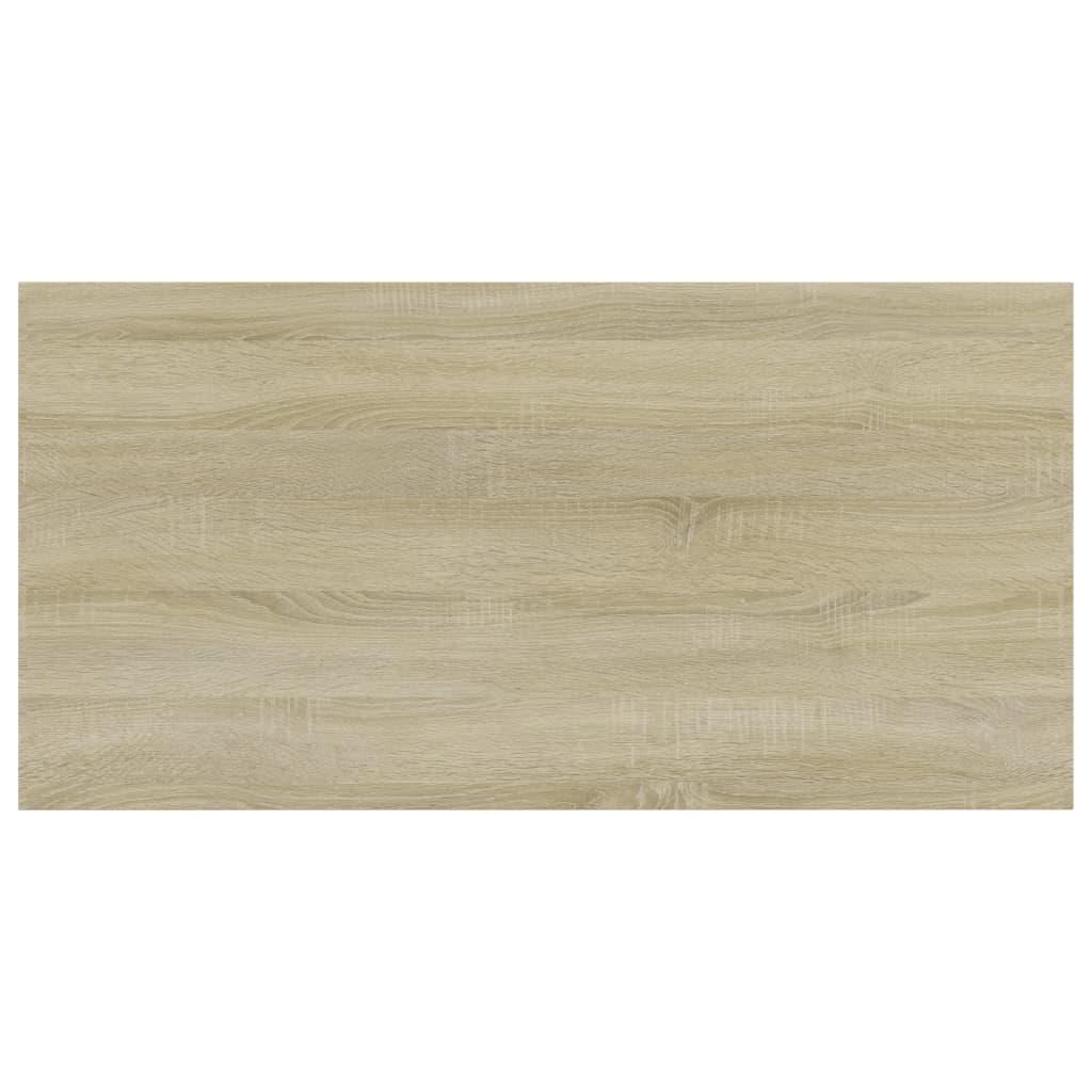 805336 vidaXL Bookshelf Boards 4 pcs Sonoma Oak 80x40x1,5 cm Engineered Wood