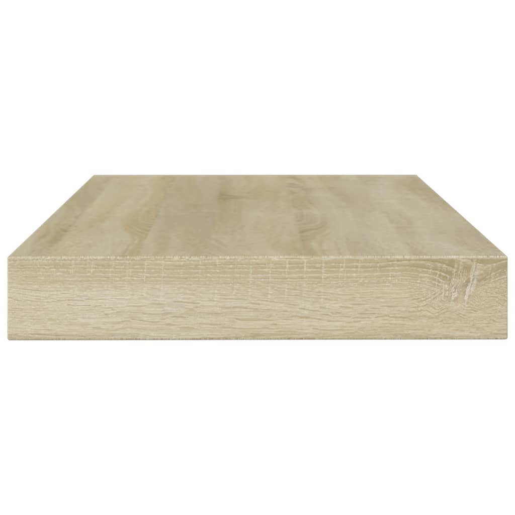 805368 vidaXL Bookshelf Boards 4 pcs Sonoma Oak 100x10x1,5 cm Engineered Wood