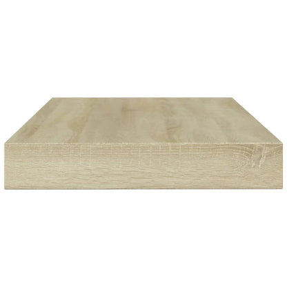 805368 vidaXL Bookshelf Boards 4 pcs Sonoma Oak 100x10x1,5 cm Engineered Wood