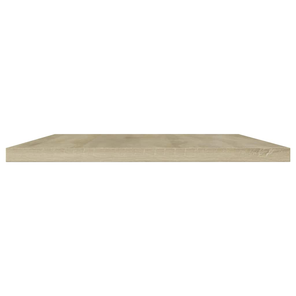 805384 vidaXL Bookshelf Boards 4 pcs Sonoma Oak 100x20x1,5 cm Engineered Wood