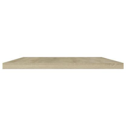 805384 vidaXL Bookshelf Boards 4 pcs Sonoma Oak 100x20x1,5 cm Engineered Wood