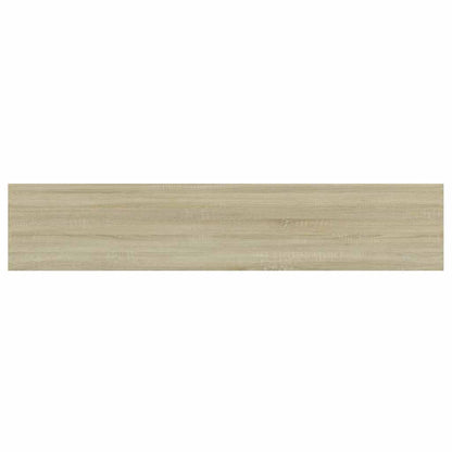 805384 vidaXL Bookshelf Boards 4 pcs Sonoma Oak 100x20x1,5 cm Engineered Wood