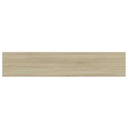 805384 vidaXL Bookshelf Boards 4 pcs Sonoma Oak 100x20x1,5 cm Engineered Wood