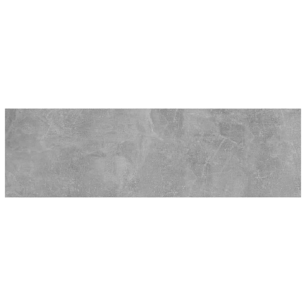 805403 vidaXL Bookshelf Boards 8 pcs Concrete Grey 100x30x1,5 cm Engineered Wood