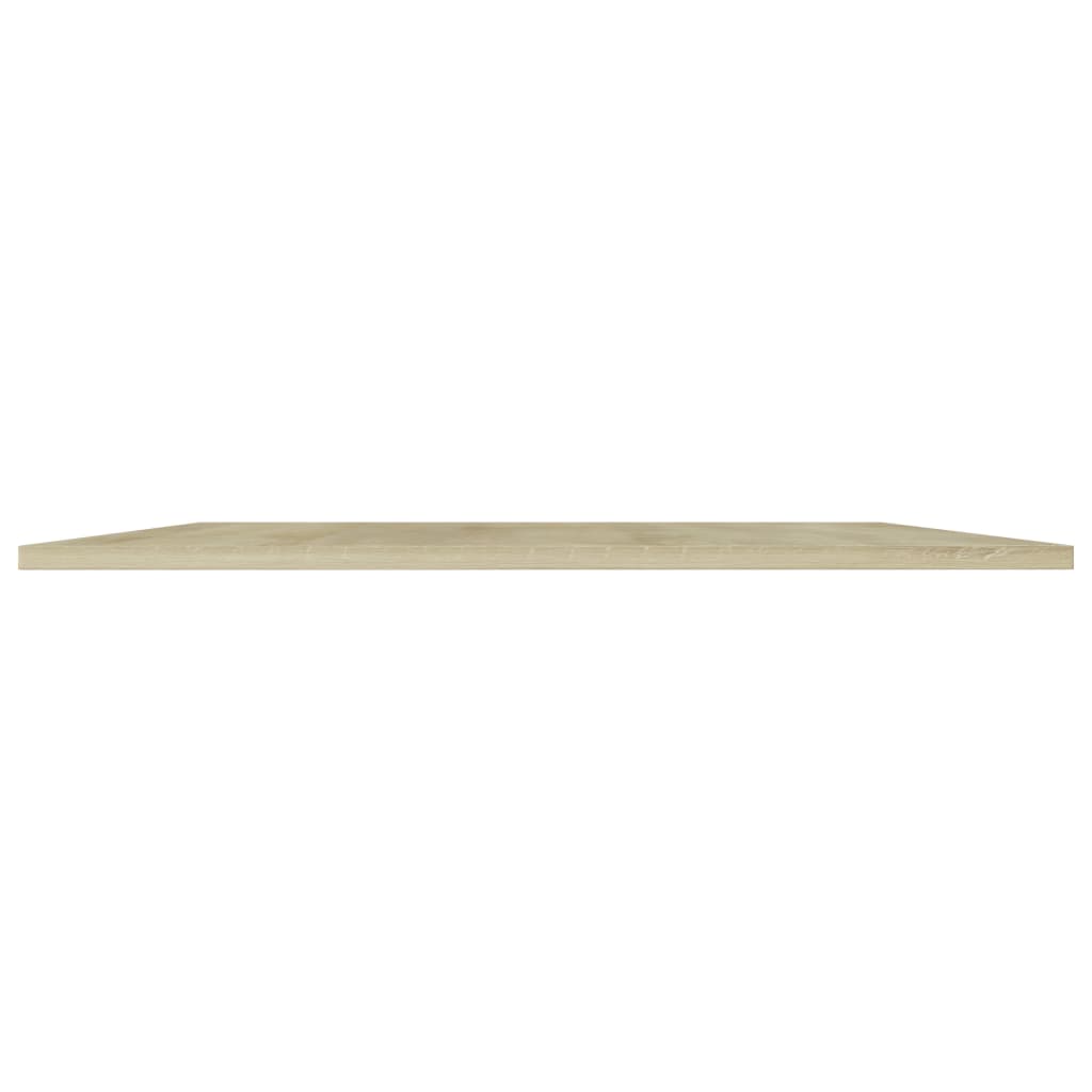 805421 vidaXL Bookshelf Boards 4 pcs Sonoma Oak 100x50x1,5 cm Engineered Wood