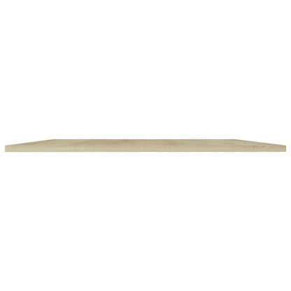 805421 vidaXL Bookshelf Boards 4 pcs Sonoma Oak 100x50x1,5 cm Engineered Wood