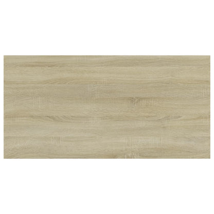 805421 vidaXL Bookshelf Boards 4 pcs Sonoma Oak 100x50x1,5 cm Engineered Wood