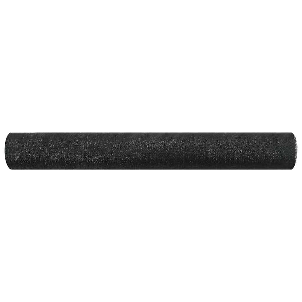 vidaXL Privacy Net Black 1,8x25 m HDPE 75 g/m²