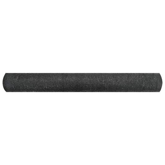 149342 vidaXL Privacy Net Black 1,5x25 m HDPE 150 g/m²