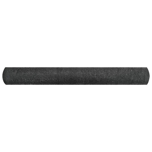 vidaXL Privacy Net Black 1.2x10 m HDPE 195 g/m²