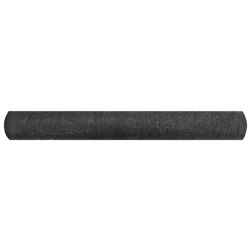 vidaXL Privacy Net Black 1.2x10 m HDPE 195 g/m²