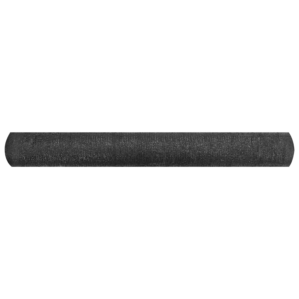 vidaXL Privacy Net Black 1,2x10 m HDPE 195 g/m²
