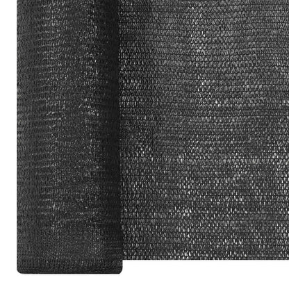 vidaXL Privacy Net Black 1,2x10 m HDPE 195 g/m²