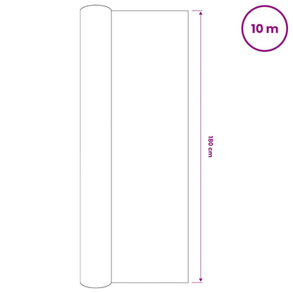 vidaXL Privacy Net Black 1,8x10 m HDPE 195 g/m²