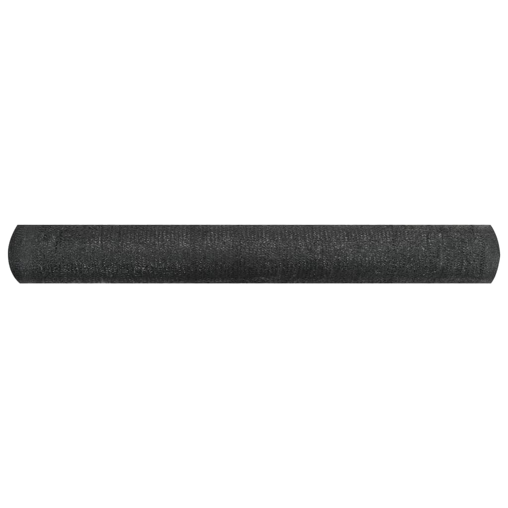 vidaXL Privacy Net Black 1.8x50 m HDPE 195 g/m²