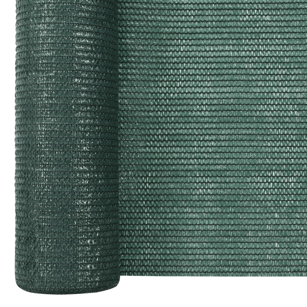 vidaXL Privacy Net Green 3.6x10 m HDPE 75 g/m²