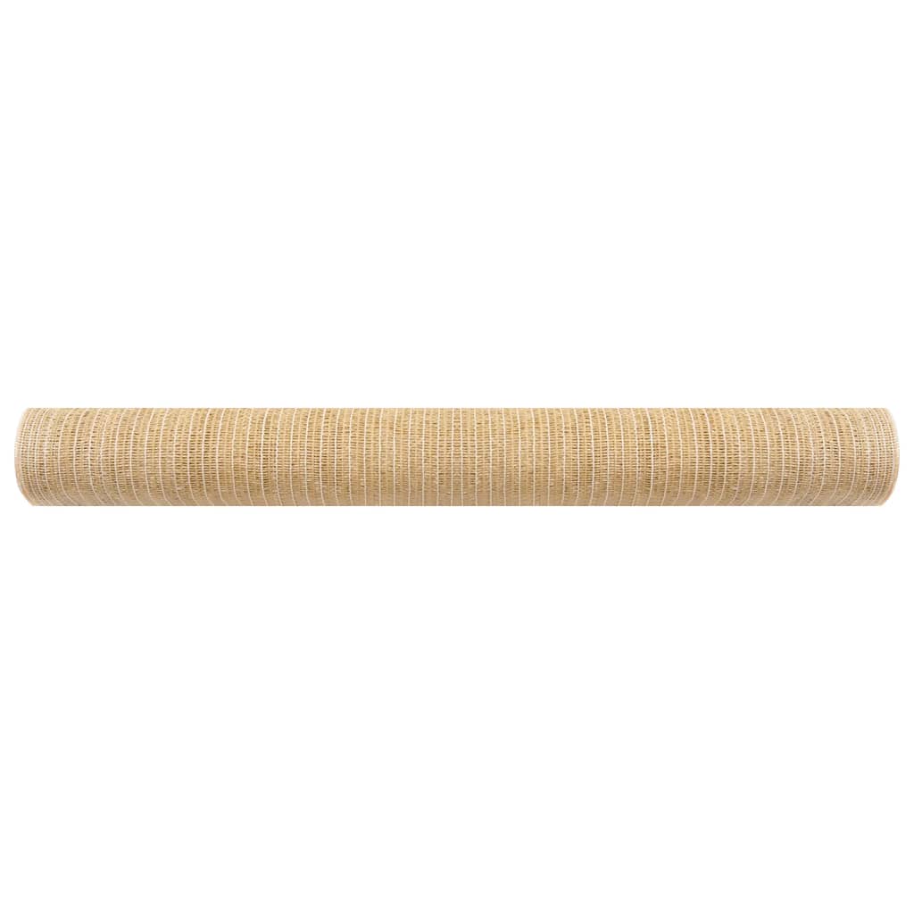 vidaXL Privacy Net Beige 1x25 m HDPE 75 g/m²