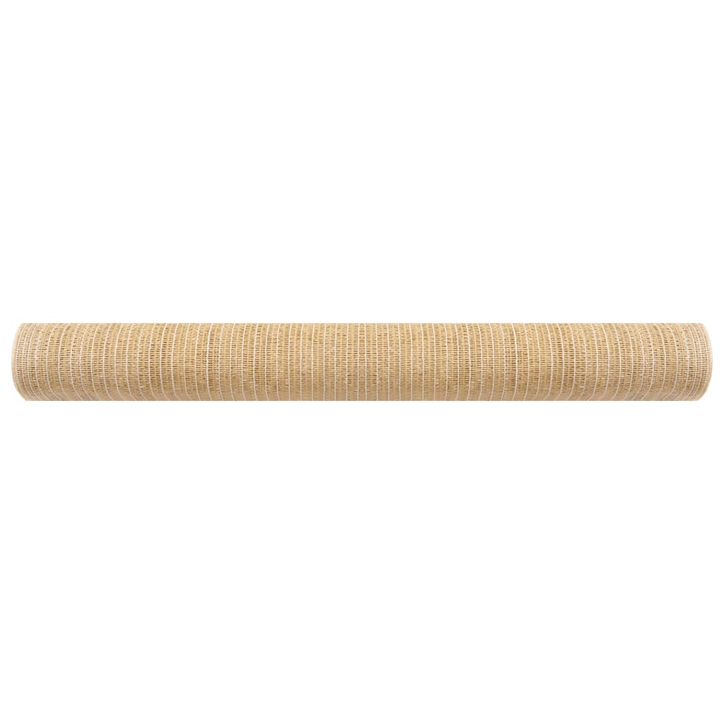 vidaXL Privacy Net Beige 1.5x25 m HDPE 75 g/m²