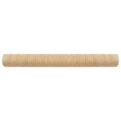 vidaXL Privacy Net Beige 1.5x25 m HDPE 75 g/m²