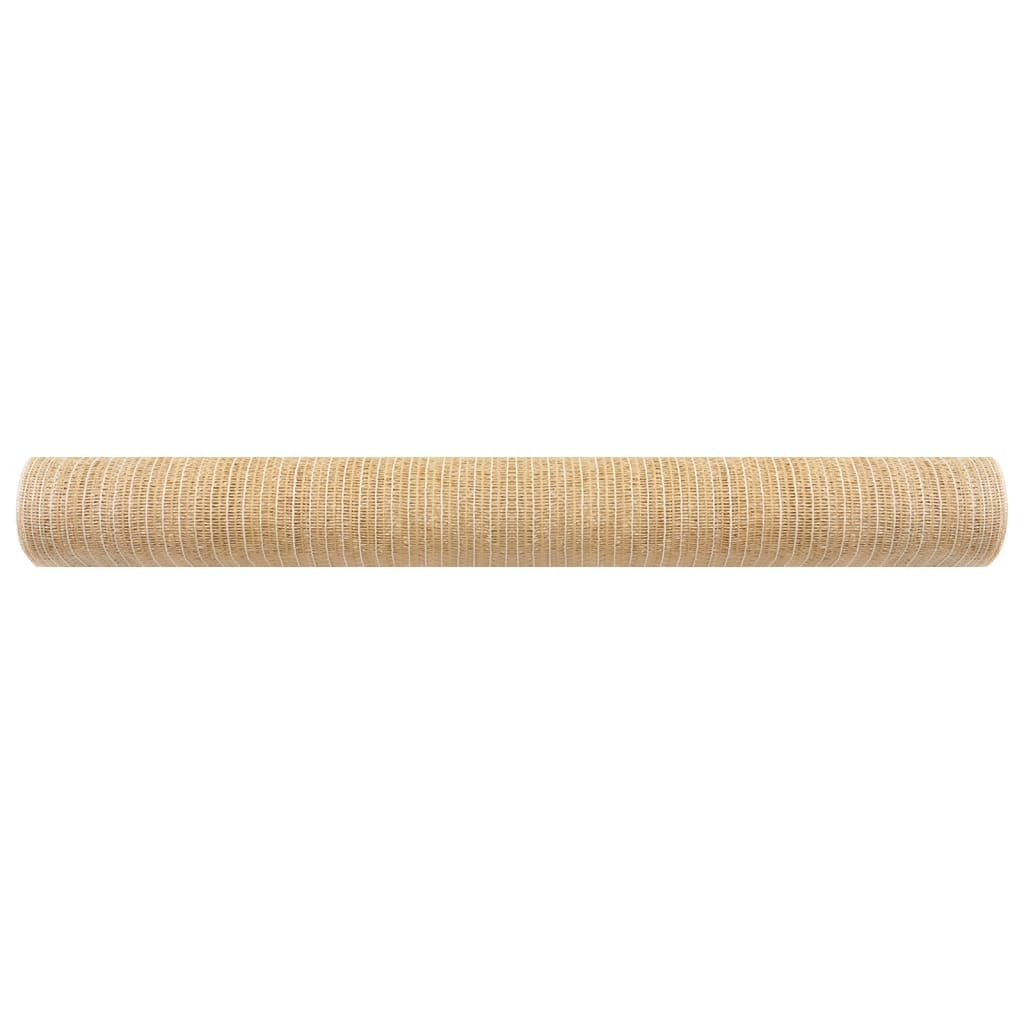 vidaXL Privacy Net Beige 3.6x25 m HDPE 75 g/m²