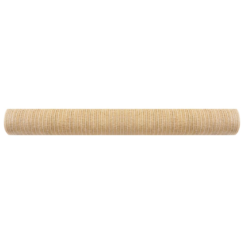vidaXL Privacy Net Beige 1x25 m HDPE 150 g/m²