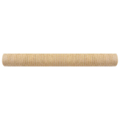 vidaXL Privacy Net Beige 1x25 m HDPE 150 g/m²